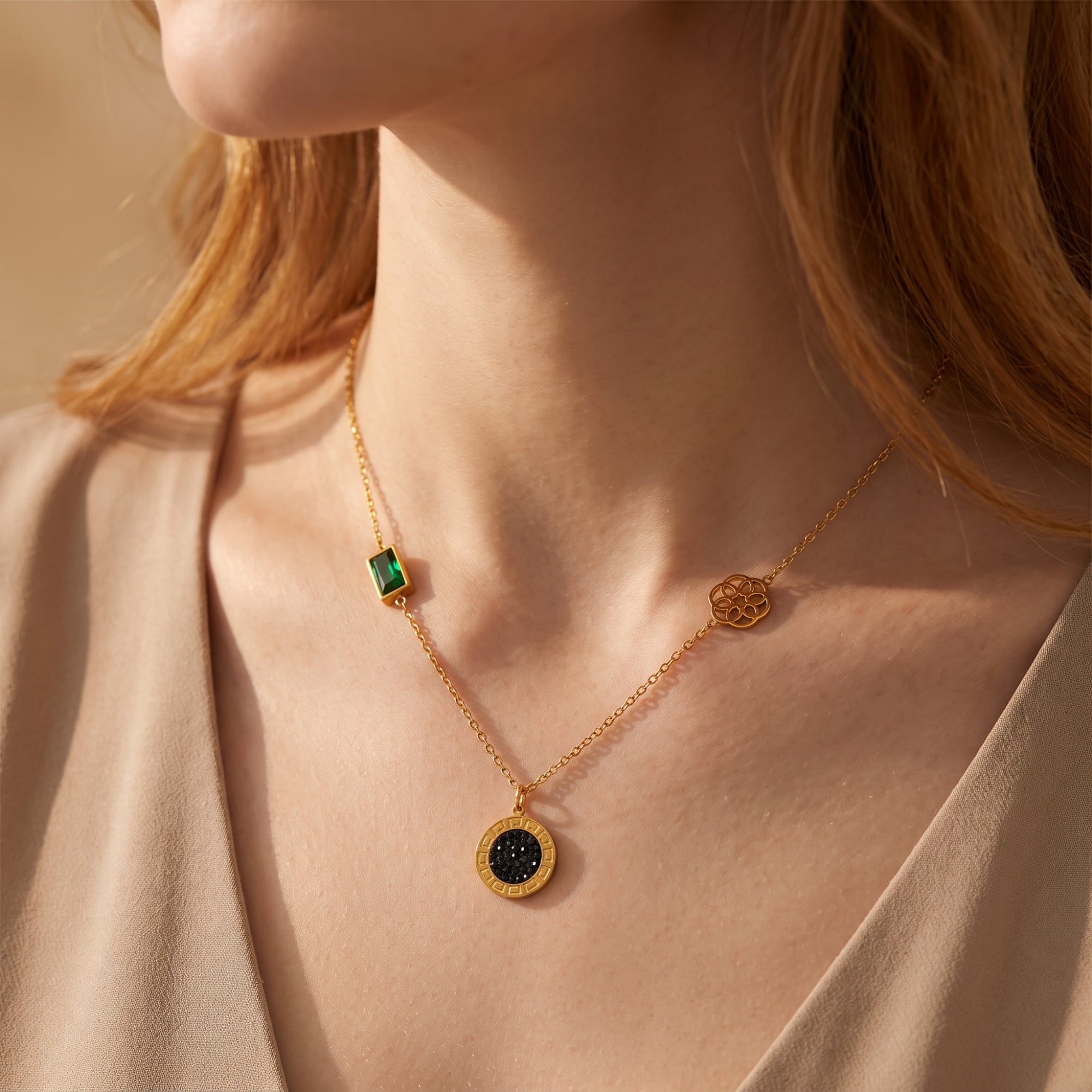 The Helena Station Necklace