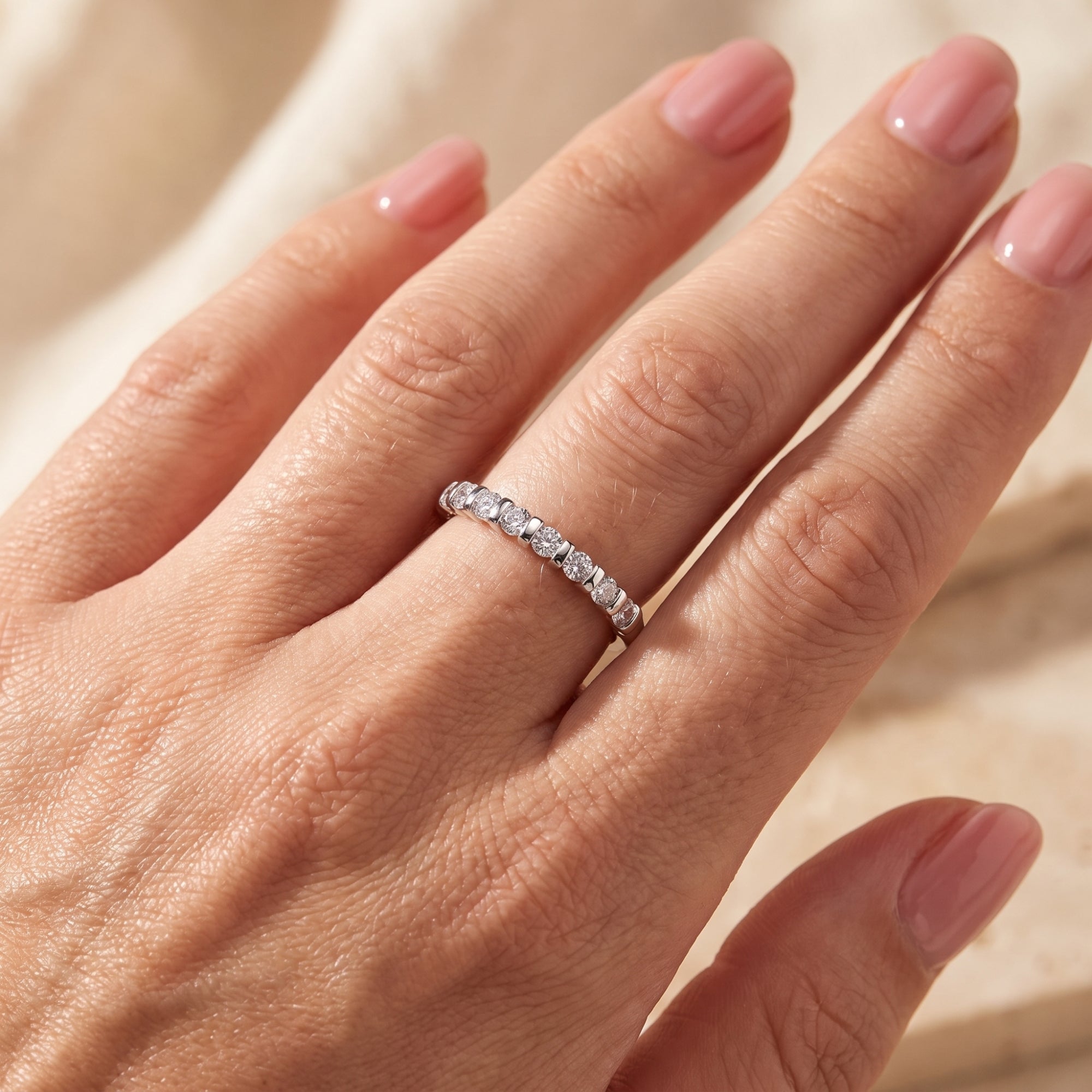 The Devotion Bar-Set Ring