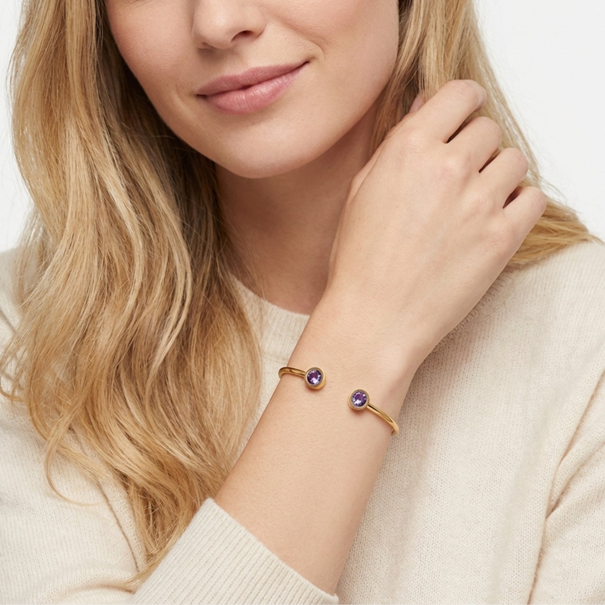 The Liora Bangle - Stainless Steel