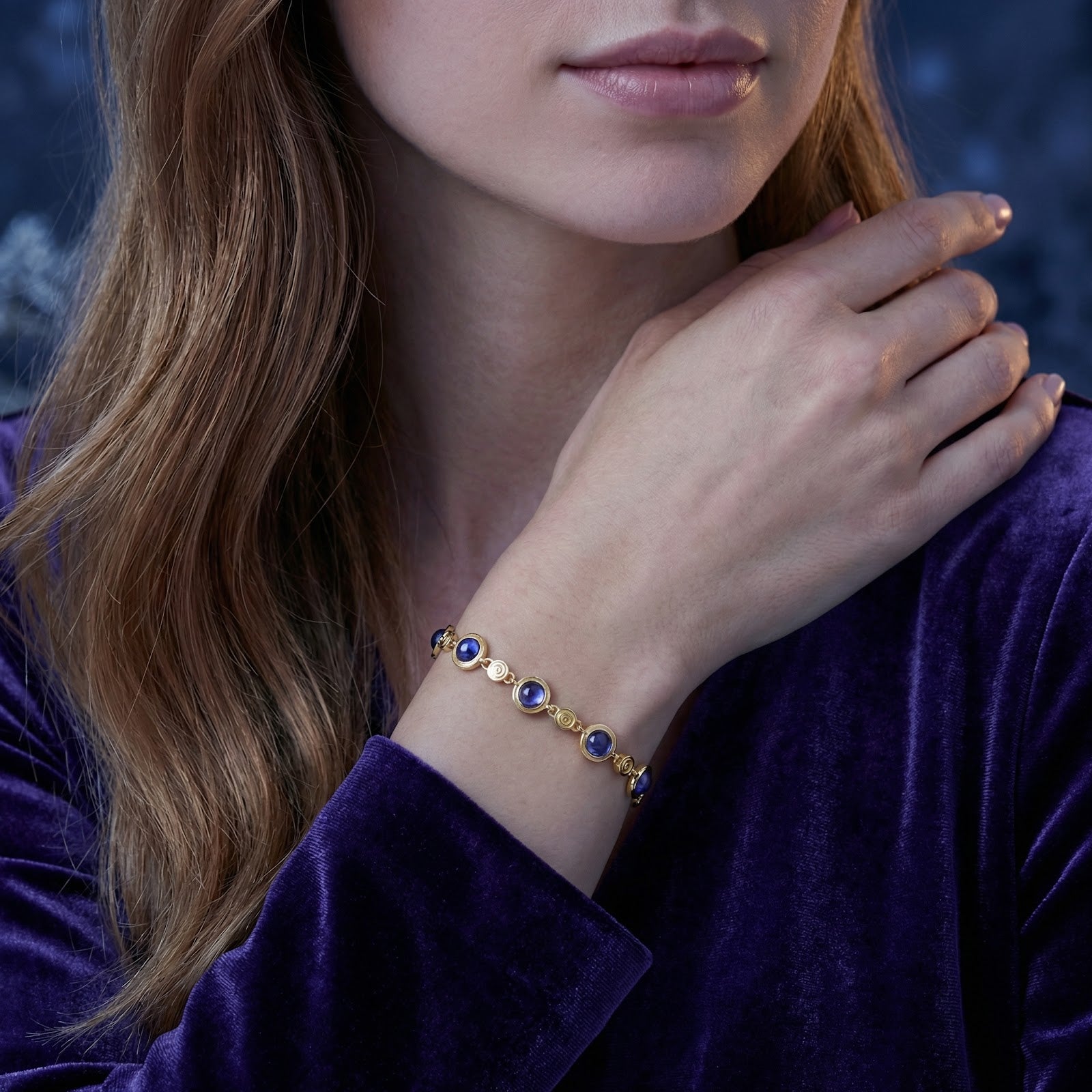 The Verielle Station Bracelet - 18K Gold Vermeil