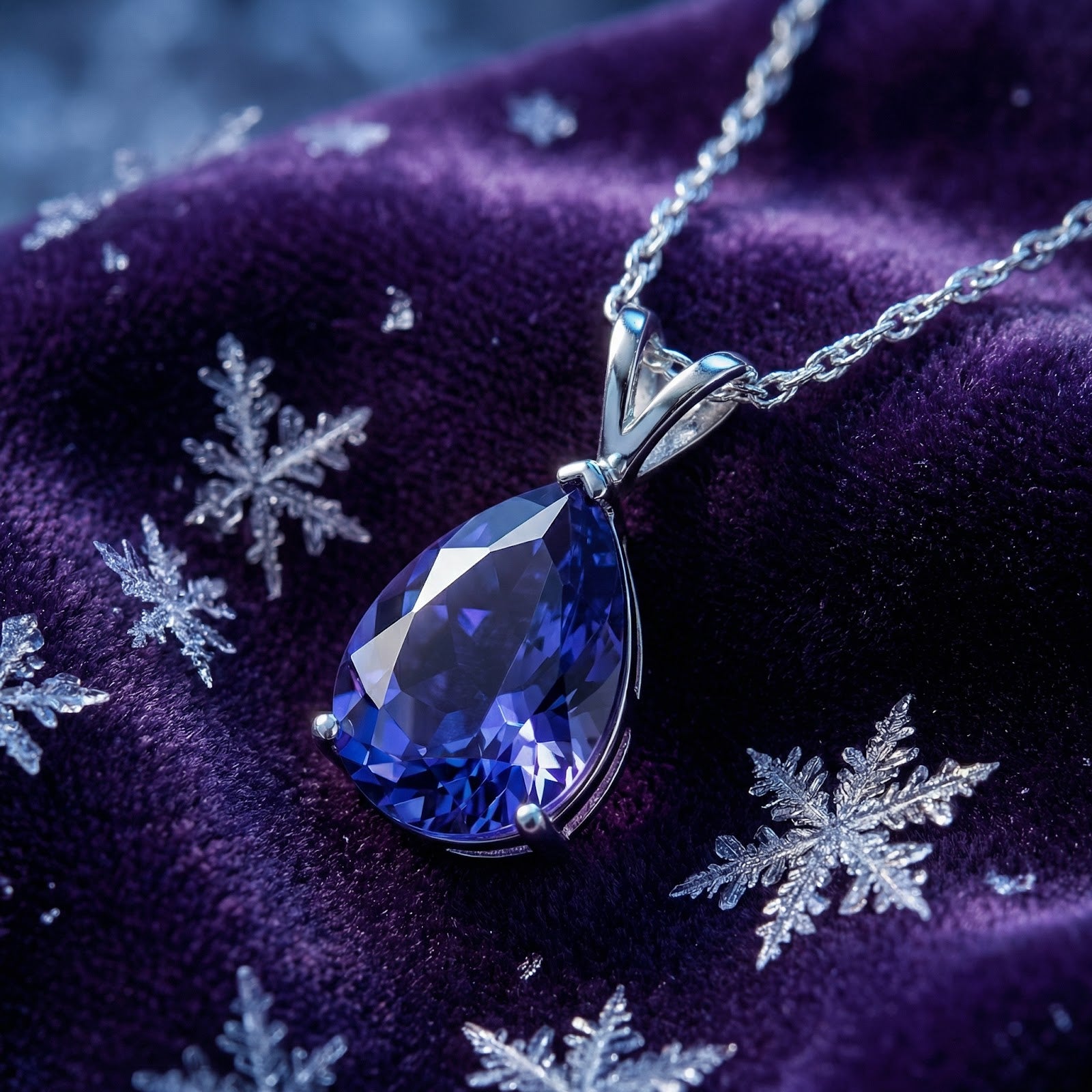 The Calystine Pear - S925 Sterling Silver