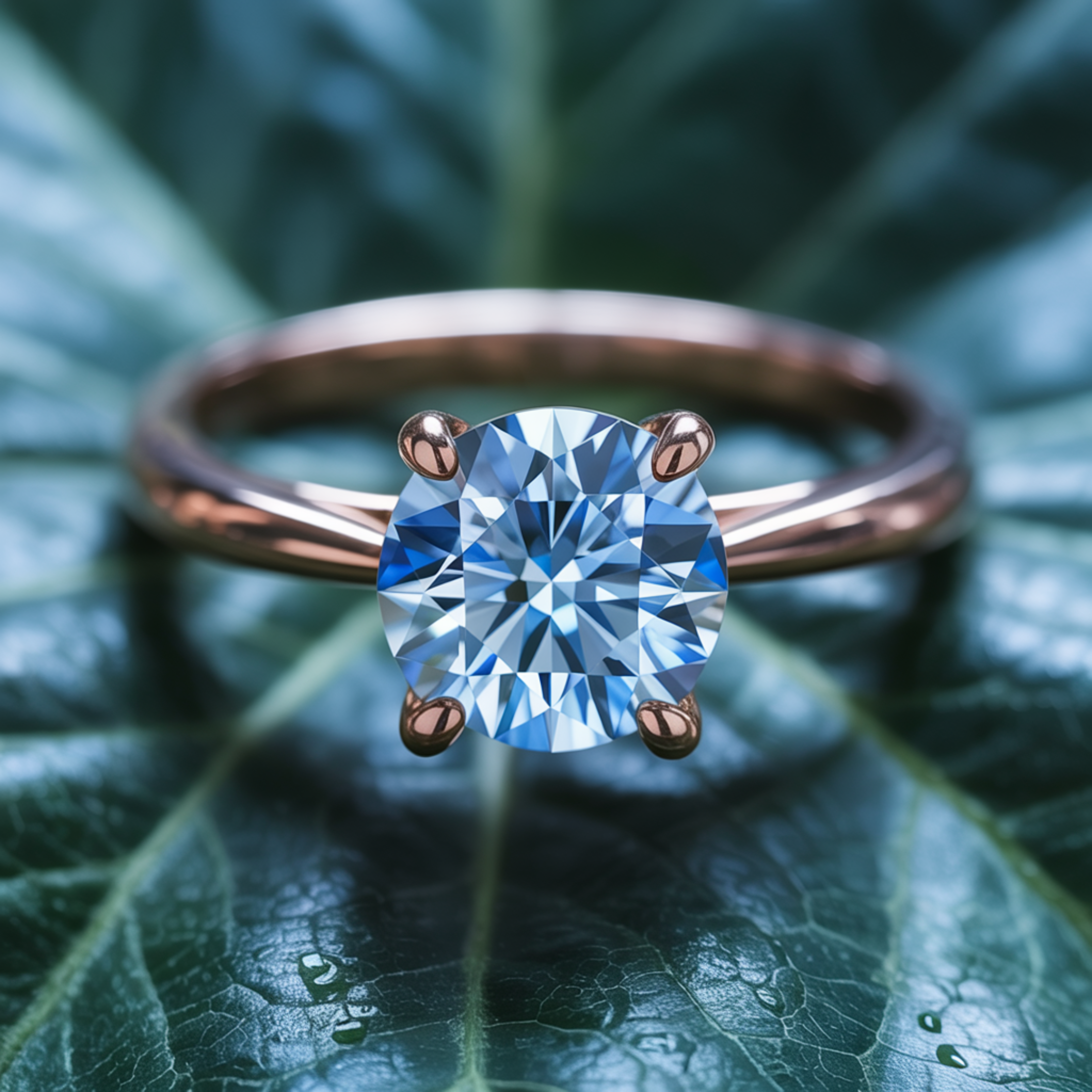 The Katalina – Solitaire Moissanite Ring