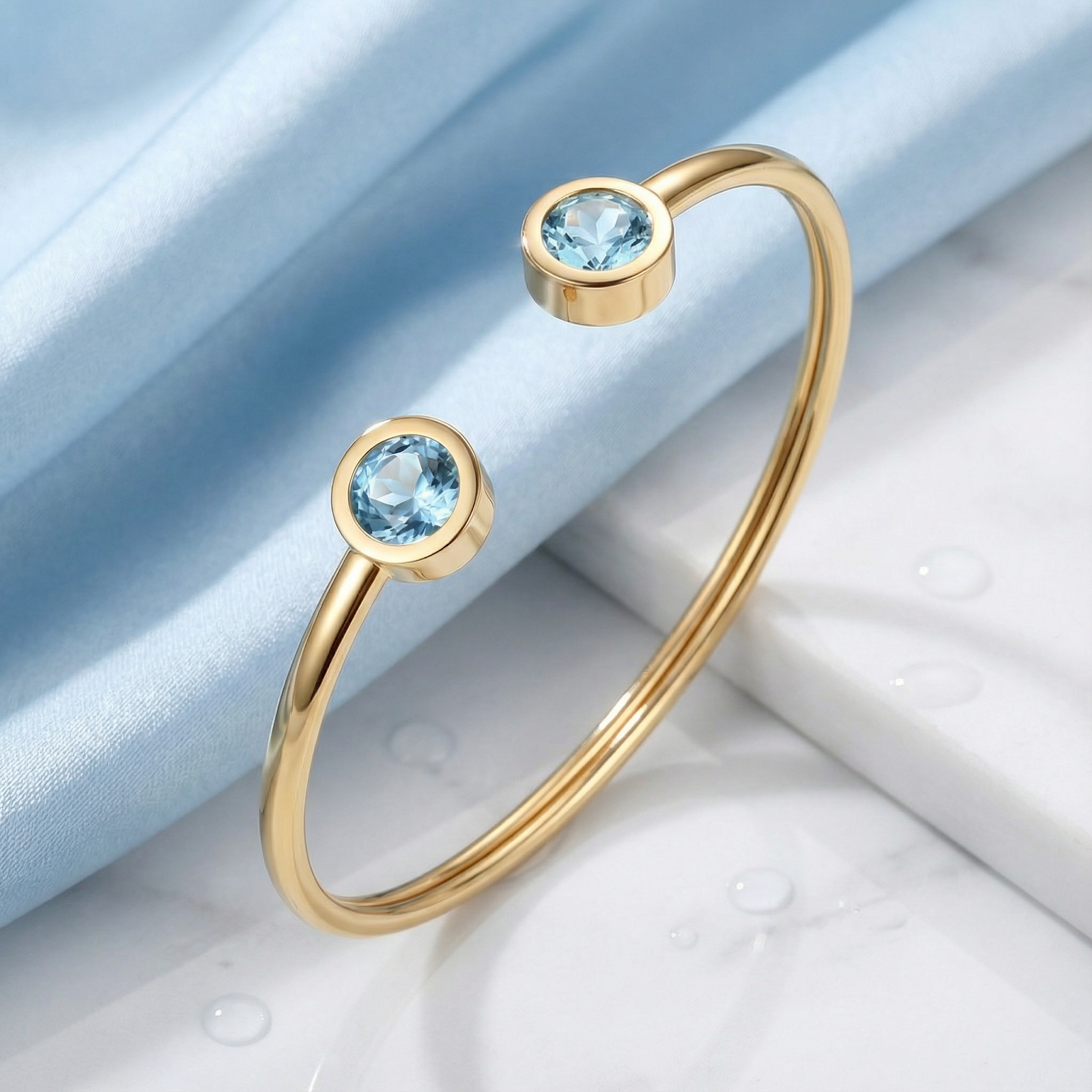 The Cyrene Bangle - Stainless Steel