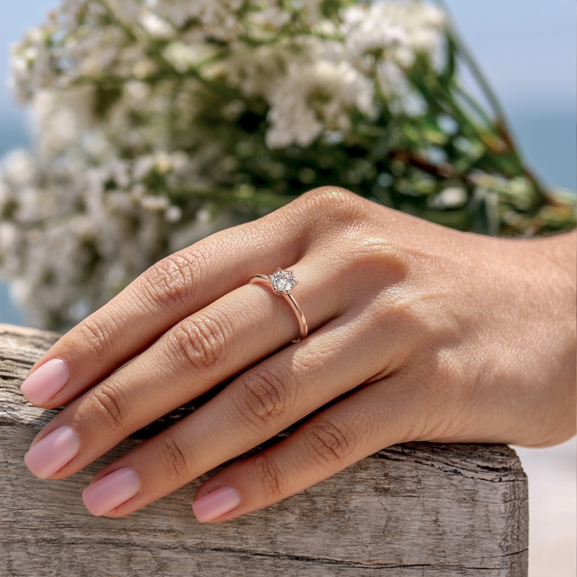 Free 0.3CT Moissanite Ring