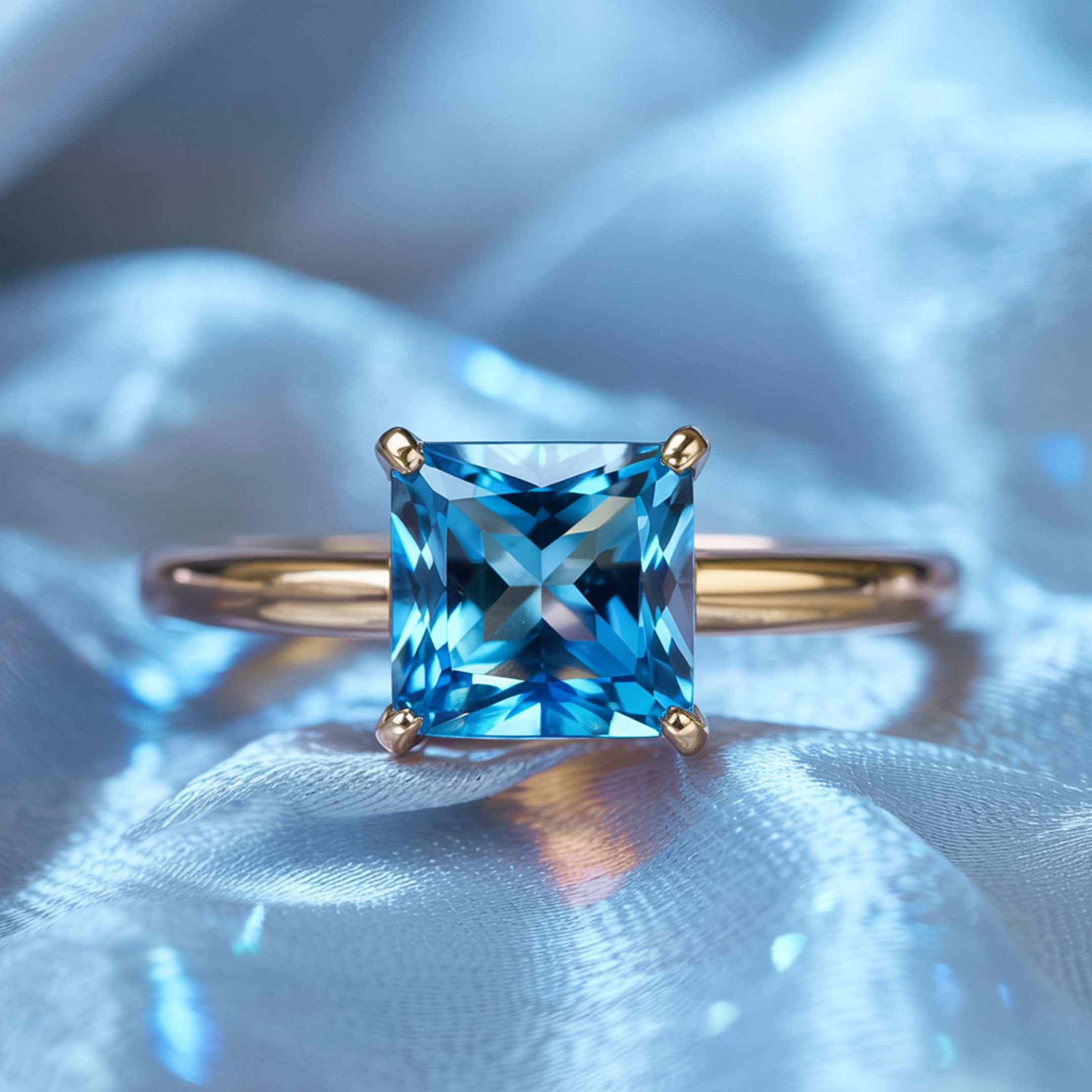 The Caterina – Solitaire Moissanite Ring