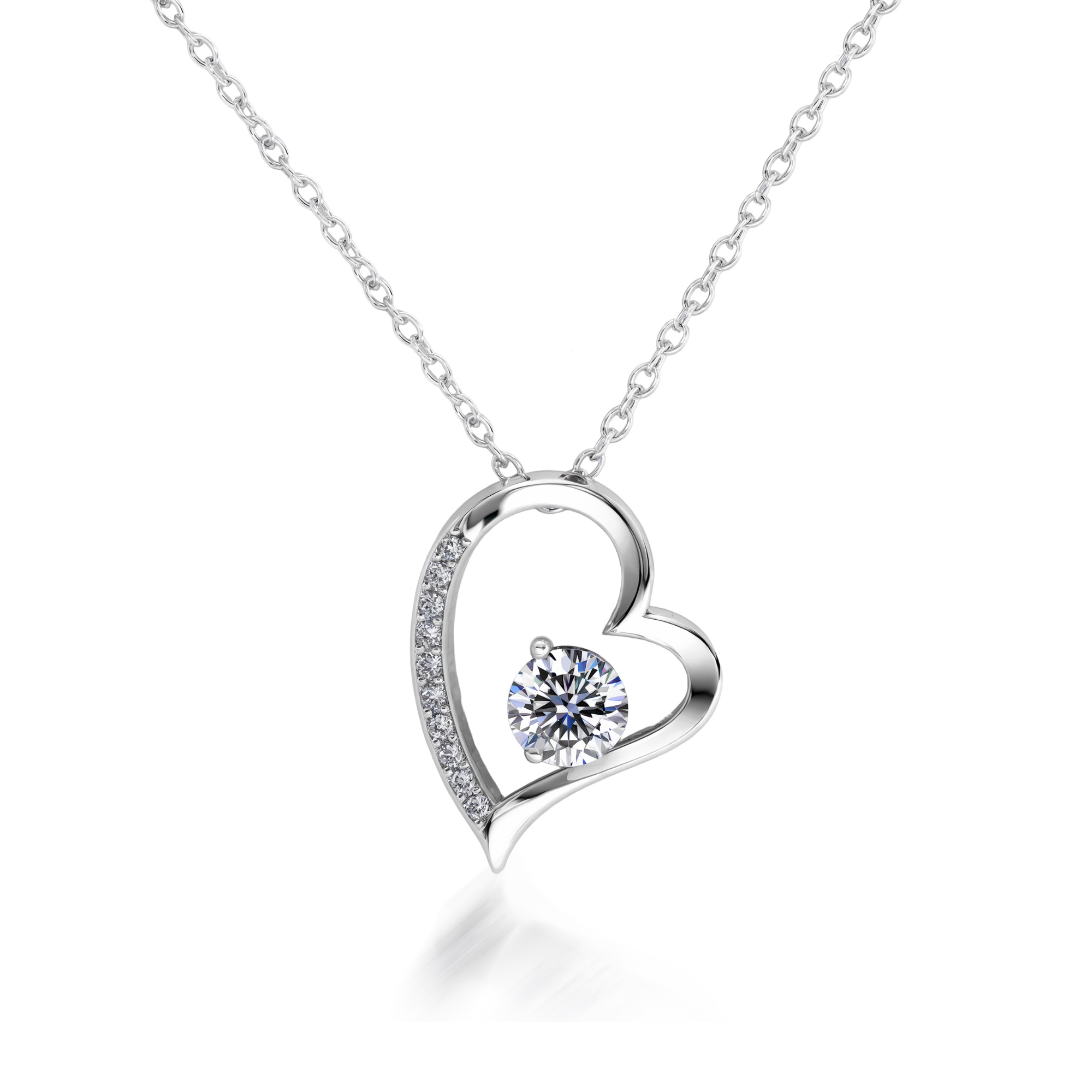 To My Beautiful Wife | Heart Necklace | Perfect Gift For Her