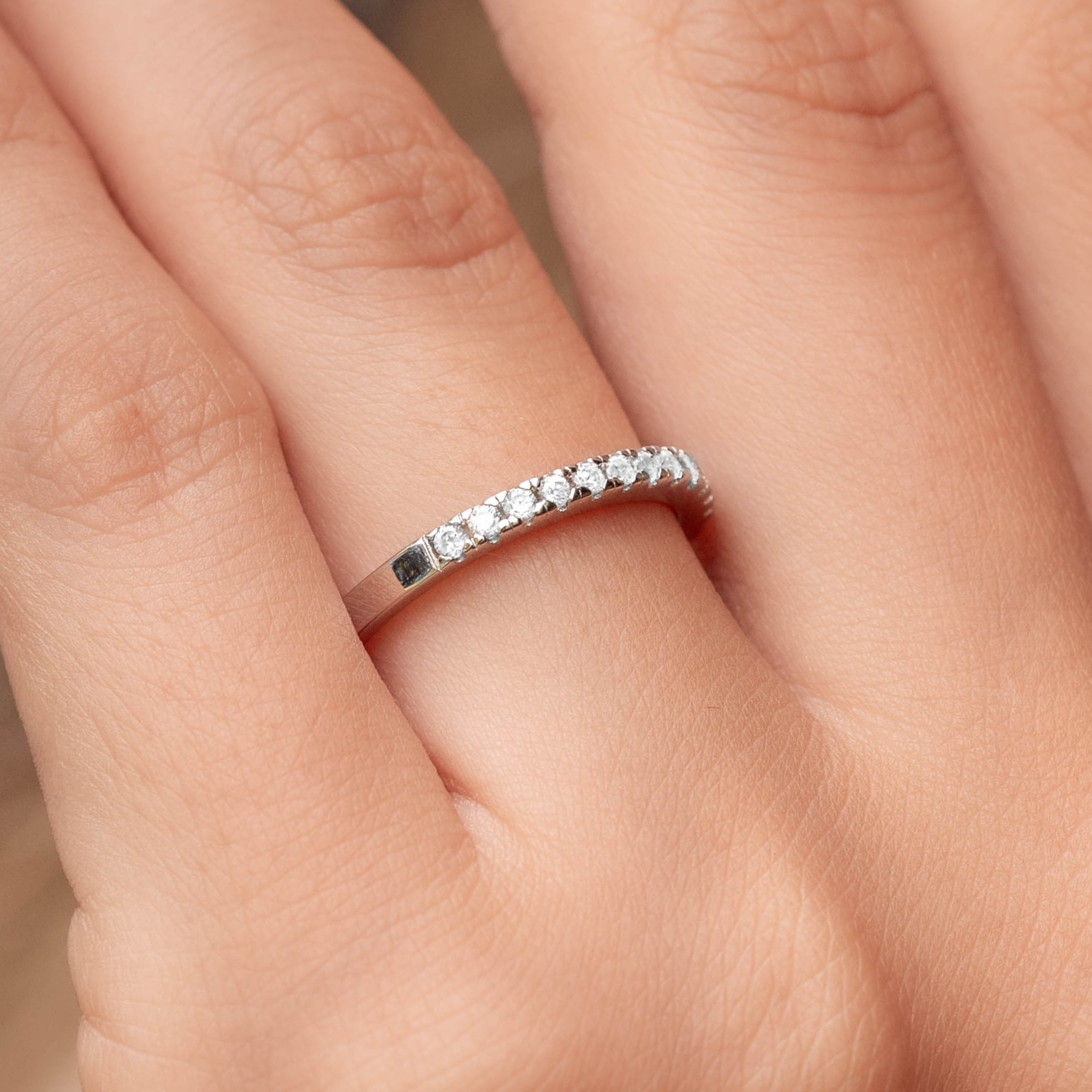 The Ethereal Rose Gold - Moissanite