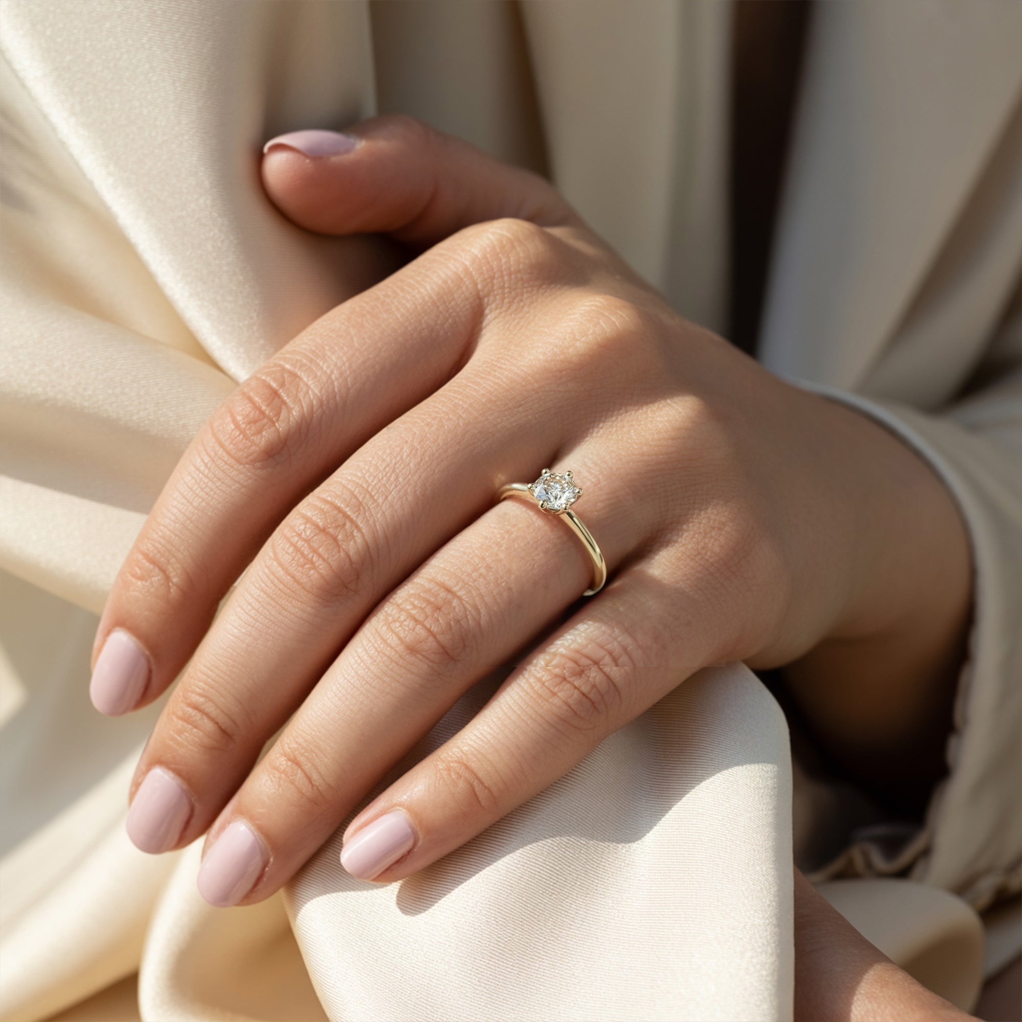 Free 0.3CT Moissanite Ring