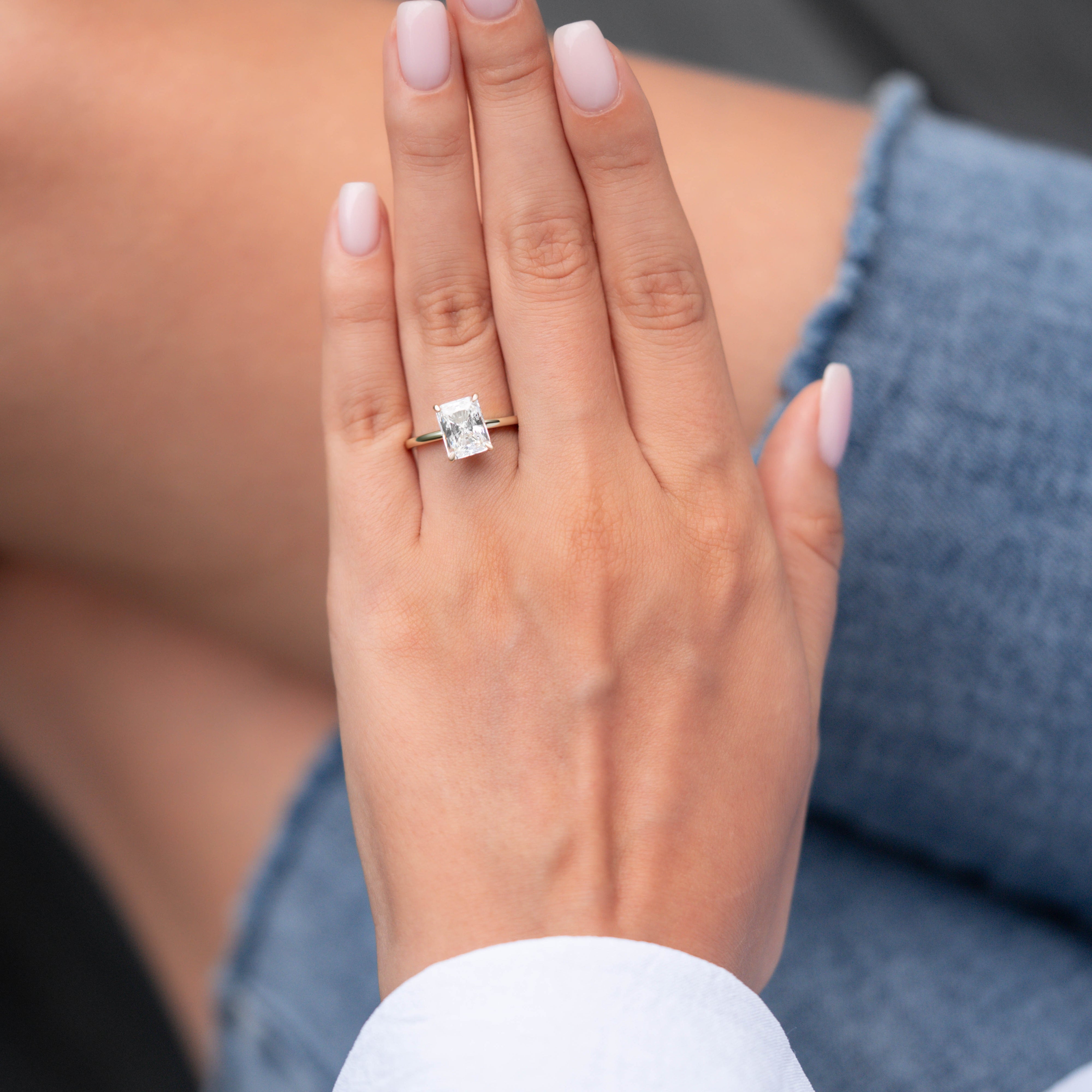 The Mariposa - Gold - Moissanite