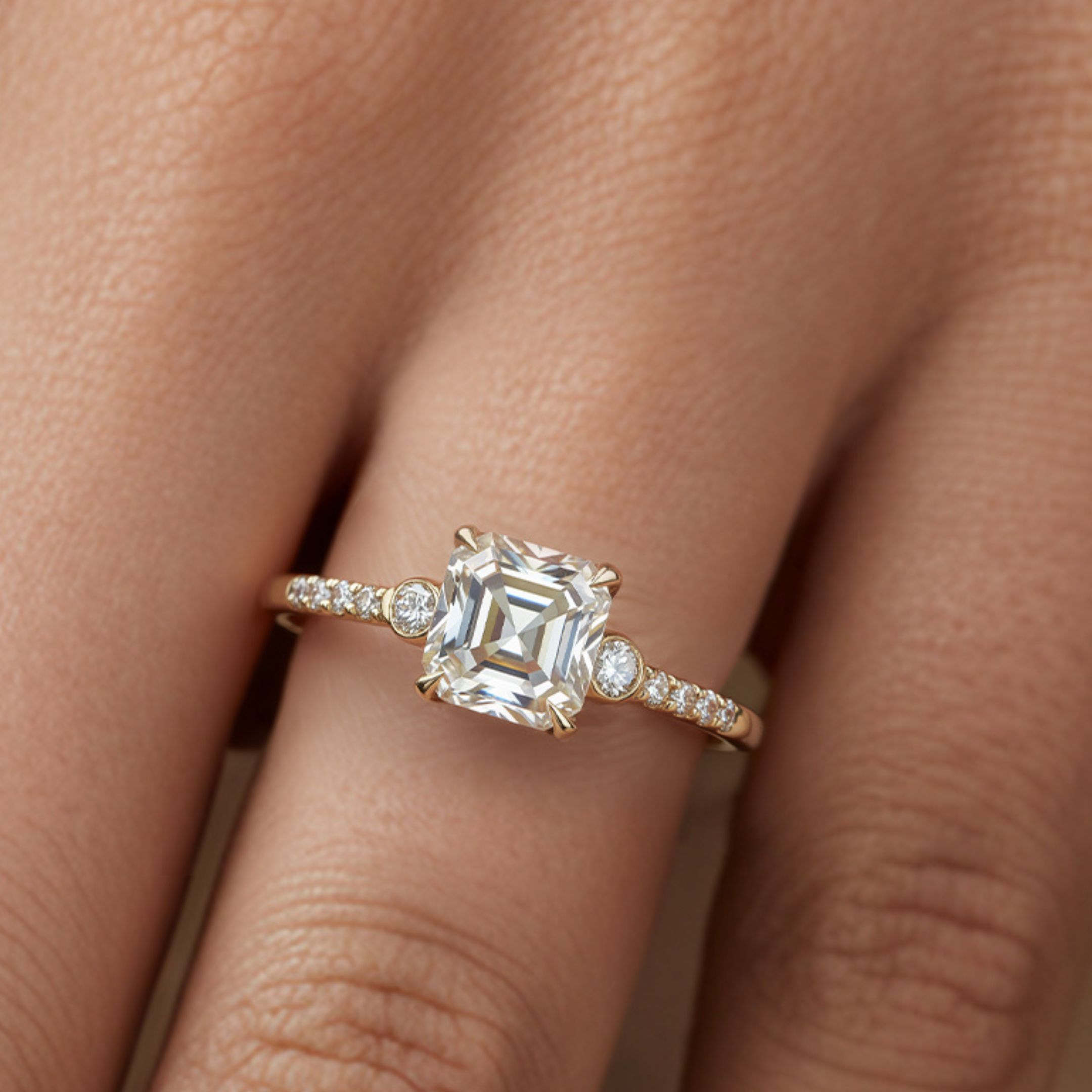 The Luna | To My Future Wife — Asscher Cut Moissanite Ring