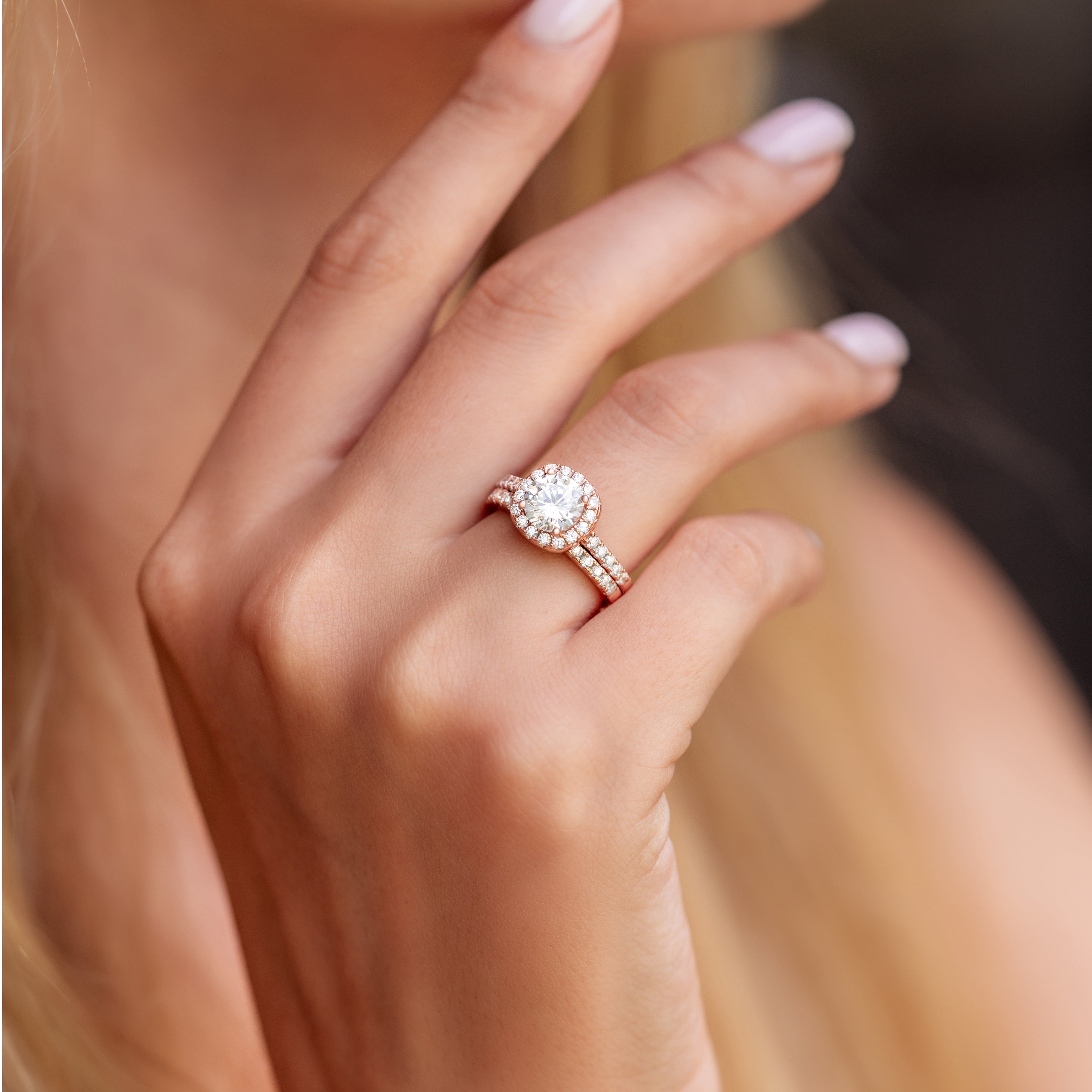 The Forevermore - Gold - Moissanite