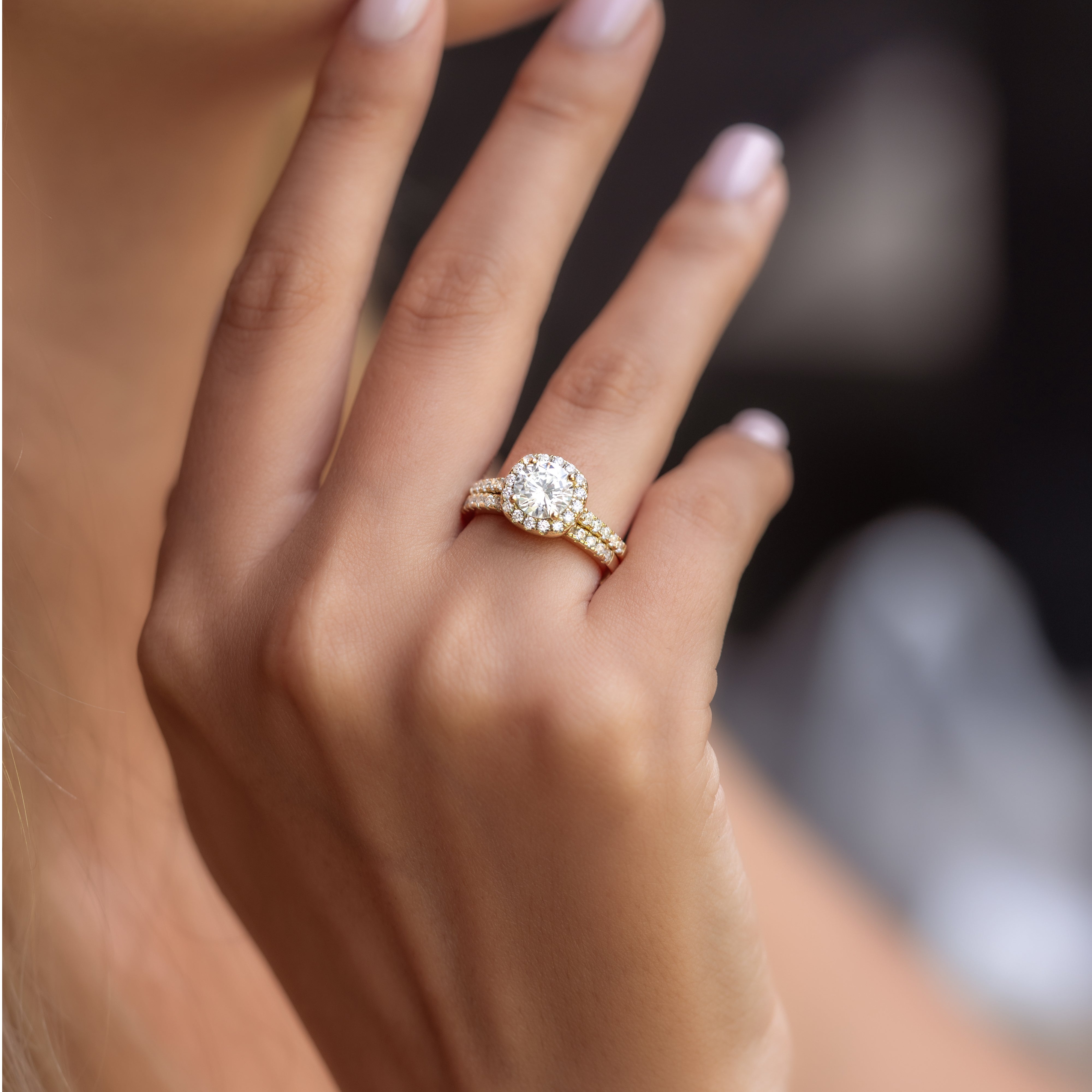The Forevermore - Gold - Moissanite