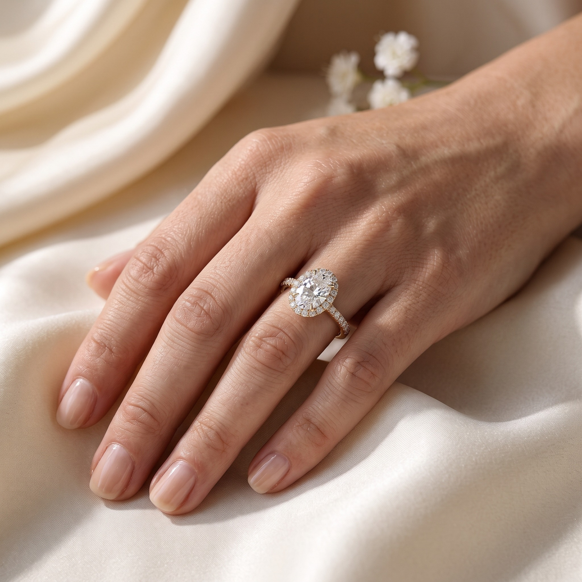 The Magnolia — Gold model closeup
