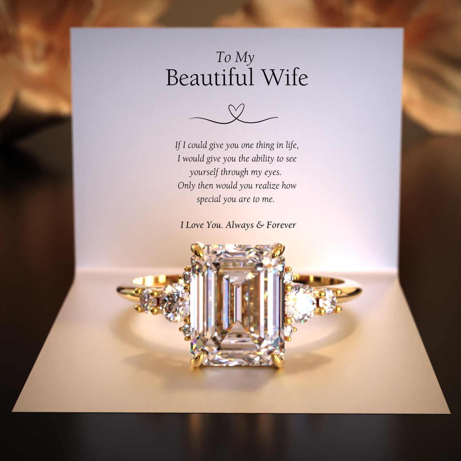 The Bella Jewel 'To My Wife' Gift Jewelry Set
