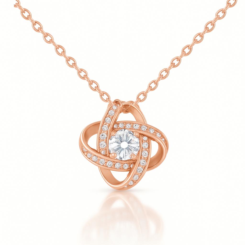 Love Knot Necklace | S925 Sterling Silver