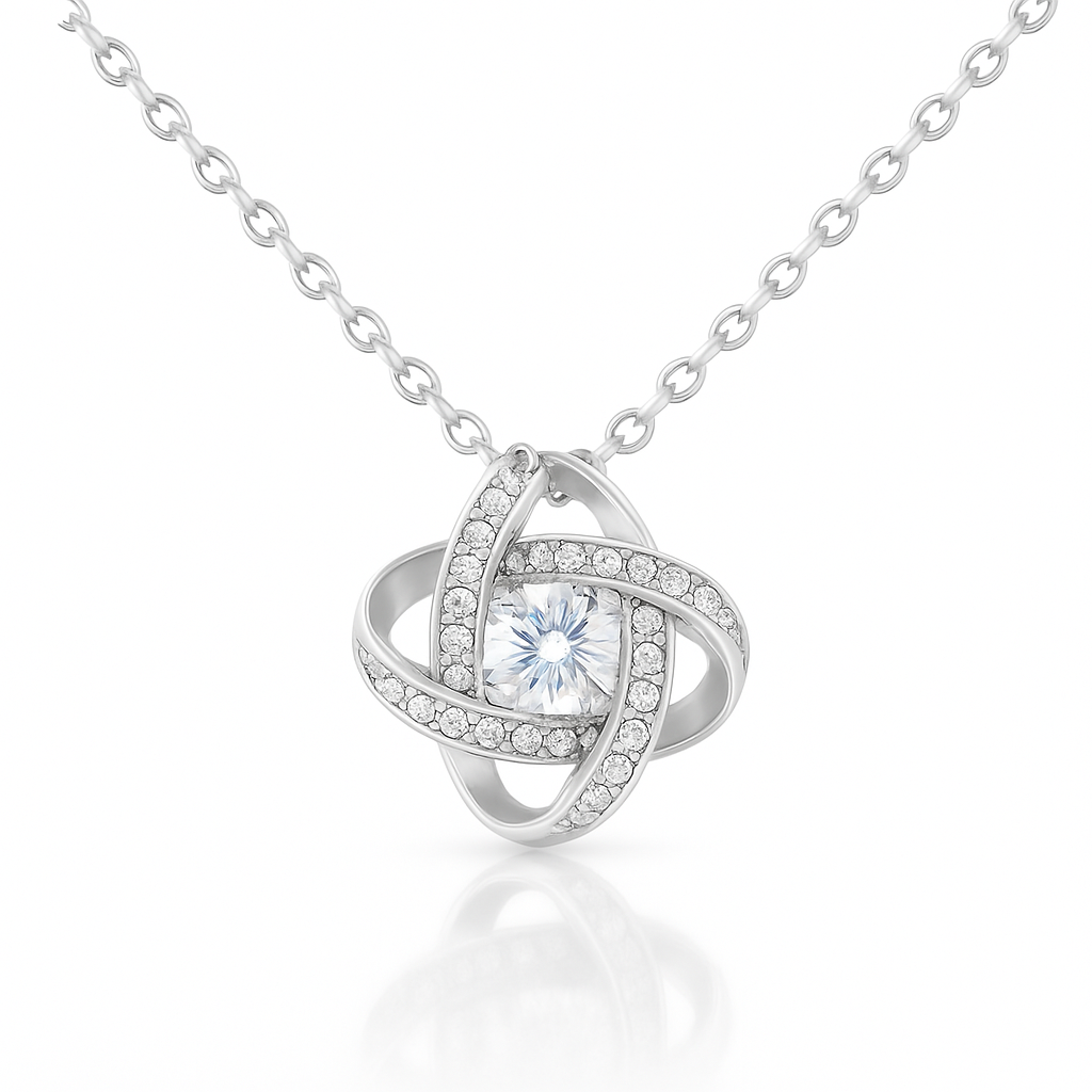 Love Knot Necklace | S925 Sterling Silver