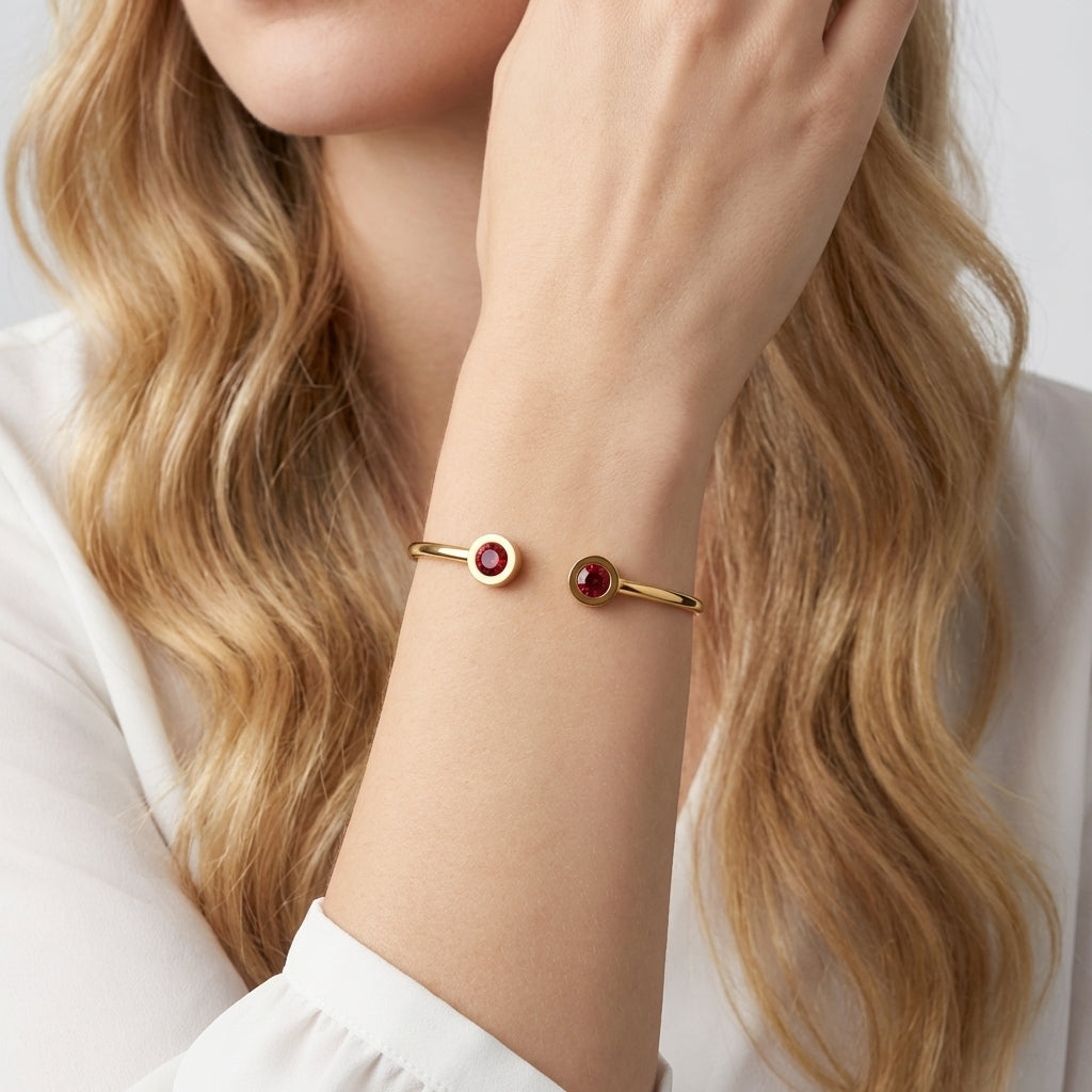 The Luceria Cuff - Gold Stainless Steel