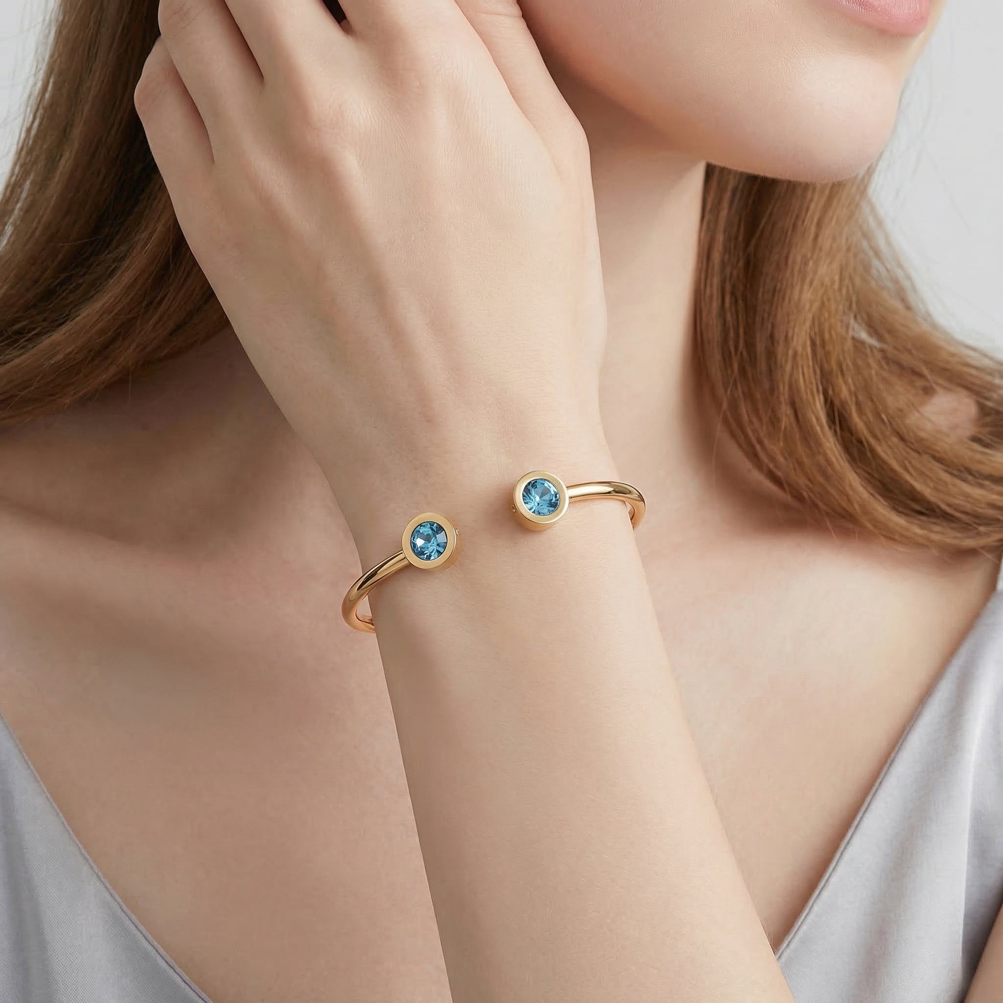 The Elianna Bangle - Stainless Steel