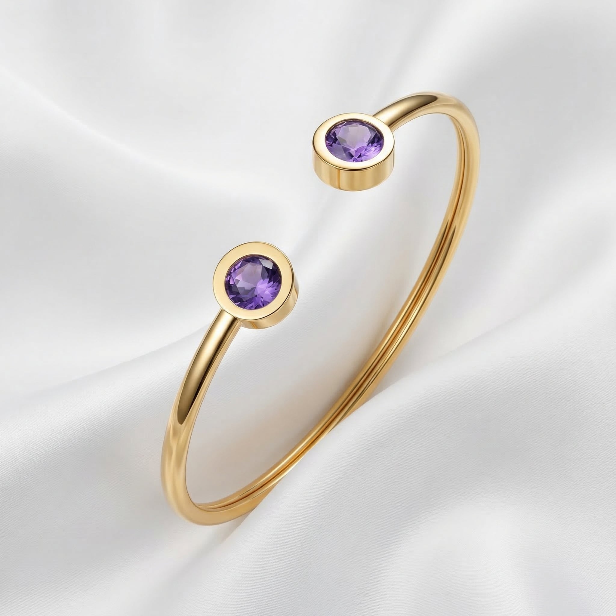 The Aurelia Bangle - Stainless Steel