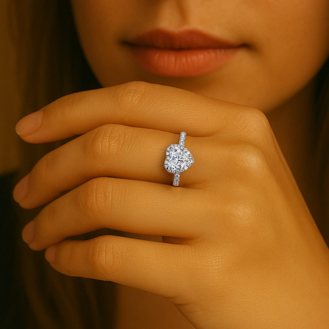 The Beloved Heart Ring