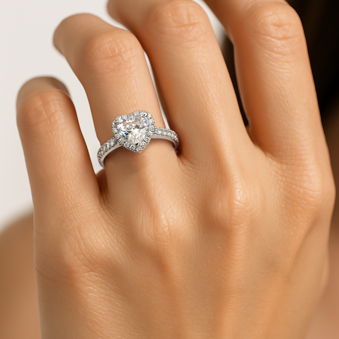 The Beloved Heart Ring