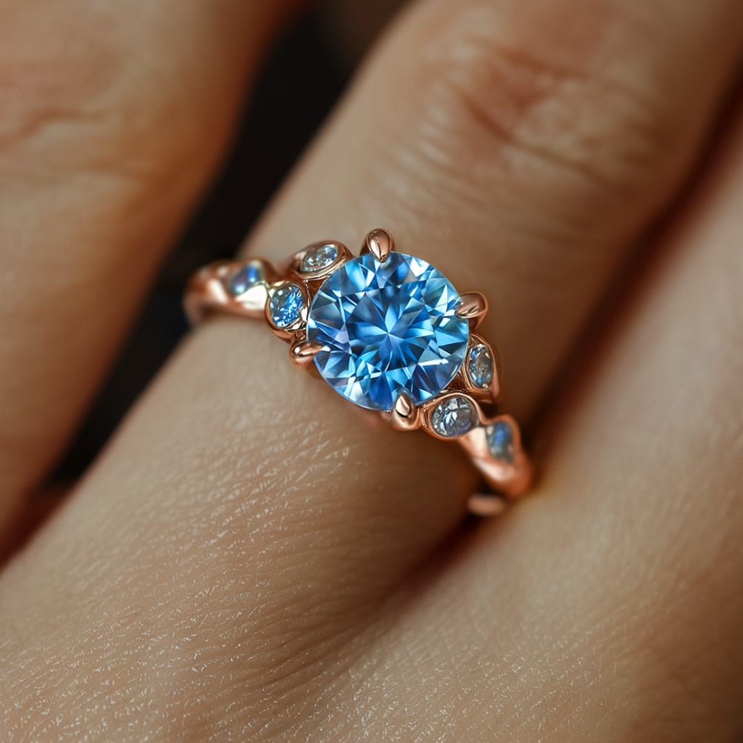The Katalina Moissanite Ring