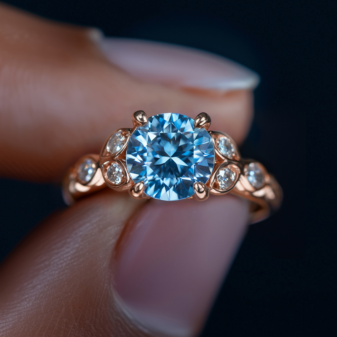 The Katalina Moissanite Ring