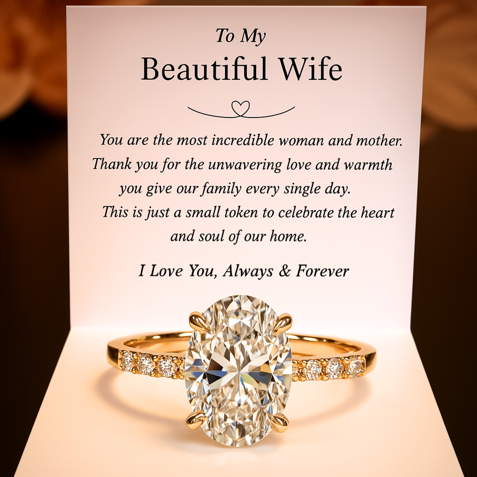 The Opaline | Mooie echtgenote | Moederdagcadeau voor haar