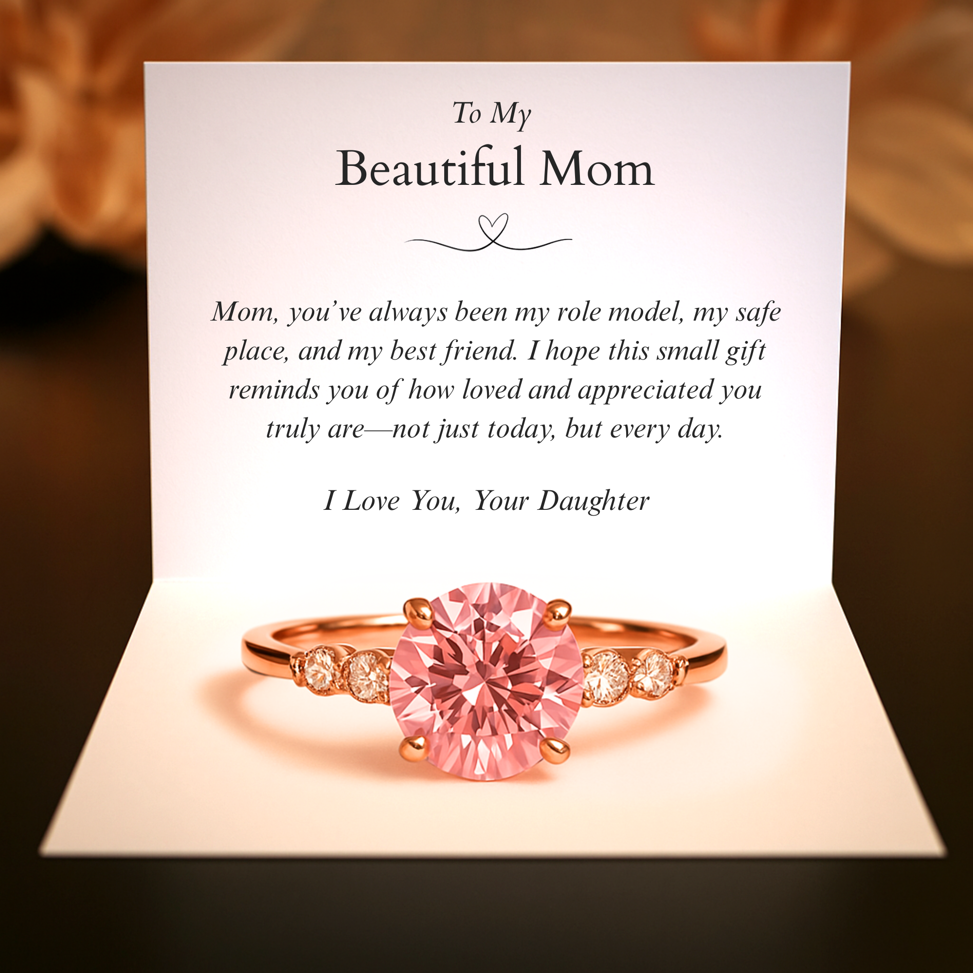 The Nicolette | Beautiful Mom | Mothers Day Gift, From Daughter