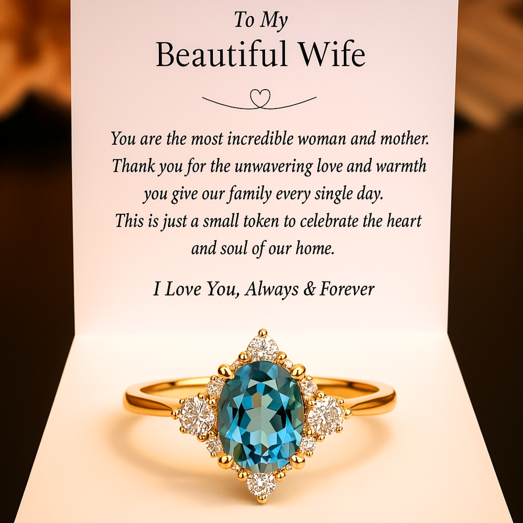 The Carlotta | Beautiful Wife | Mothers Day Gift For Her