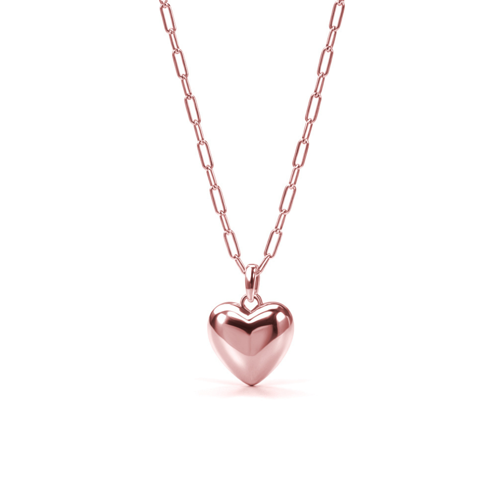 To My Beautiful Wife | Chunky Heart Necklace