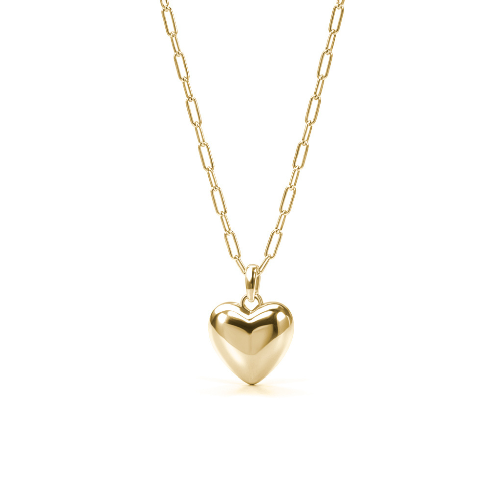To My Beautiful Wife | Chunky Heart Necklace