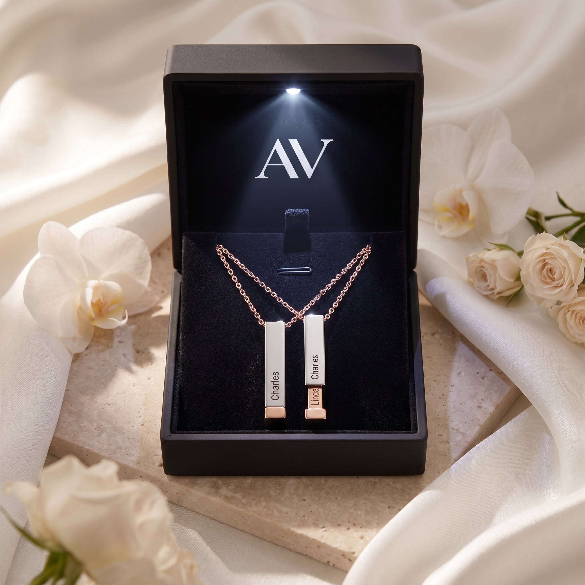 YLQ4425-necklace - Premium LED Gift Box Presentation