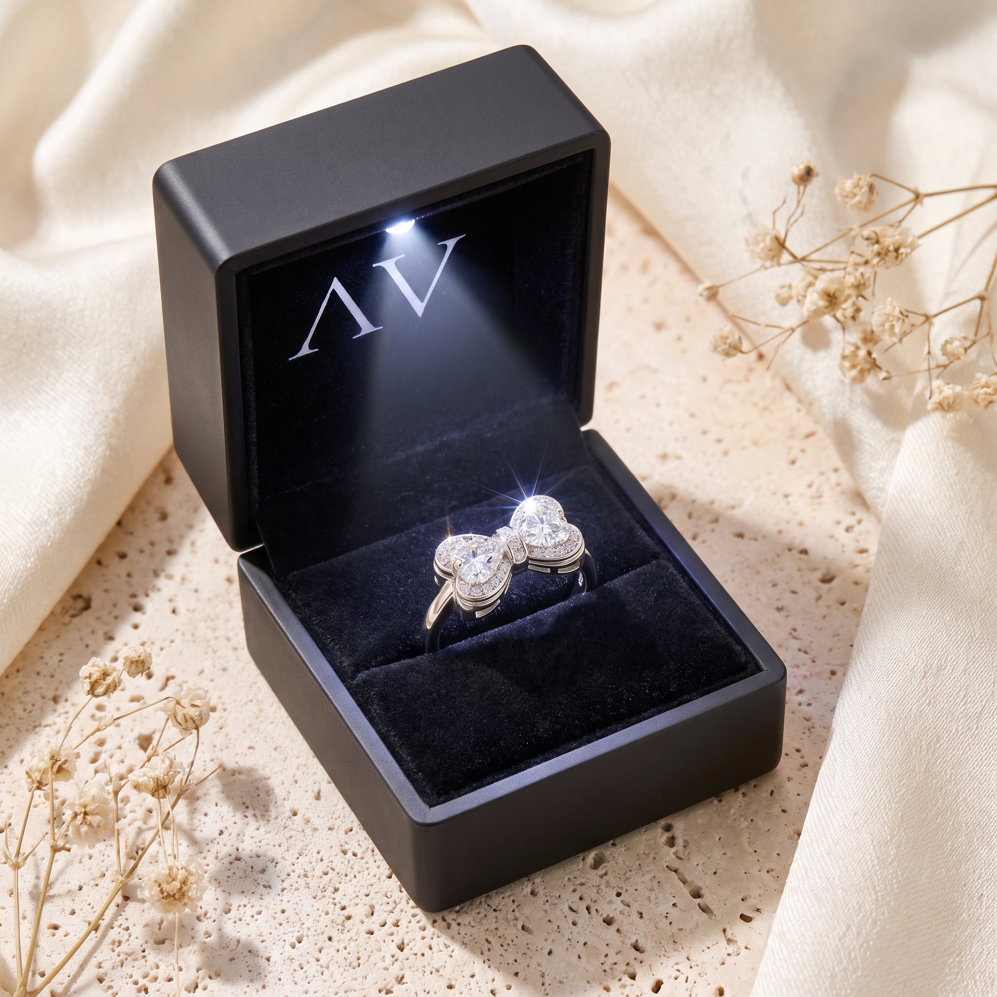 YLQ4731-rings - Premium LED Gift Box Presentation