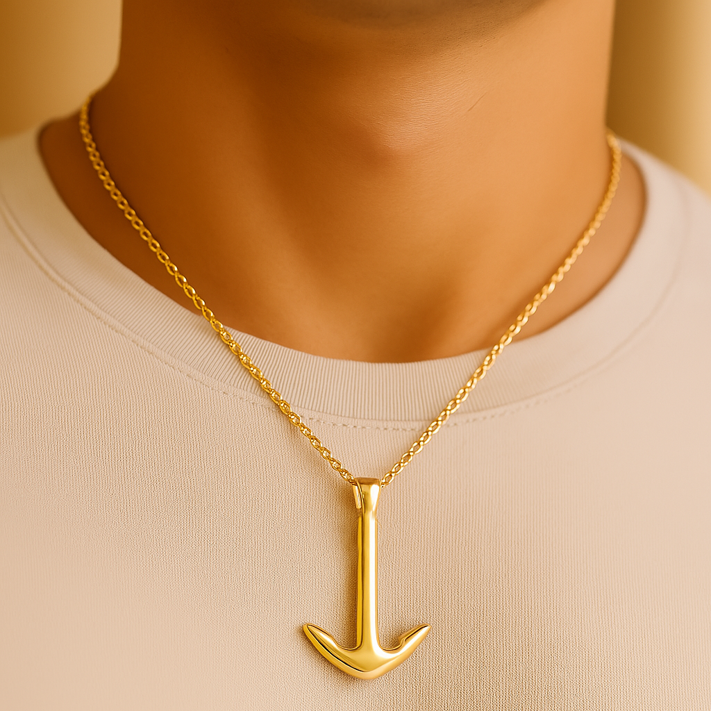 Collar de fénix para hombre - Plata de ley S925