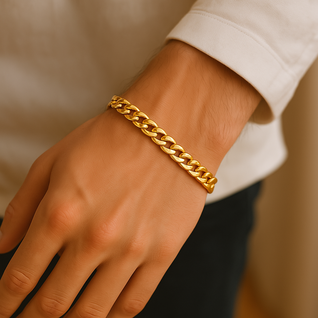 Men's Minimal Chain Bracelet