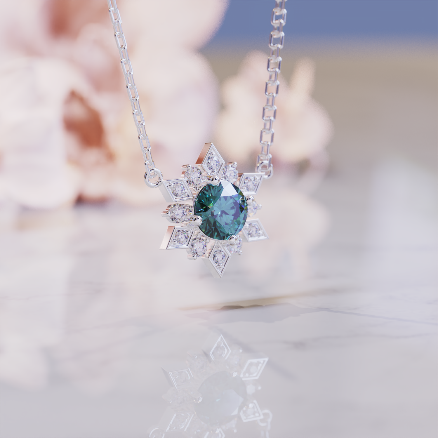 The Briana Alexandrite Necklace