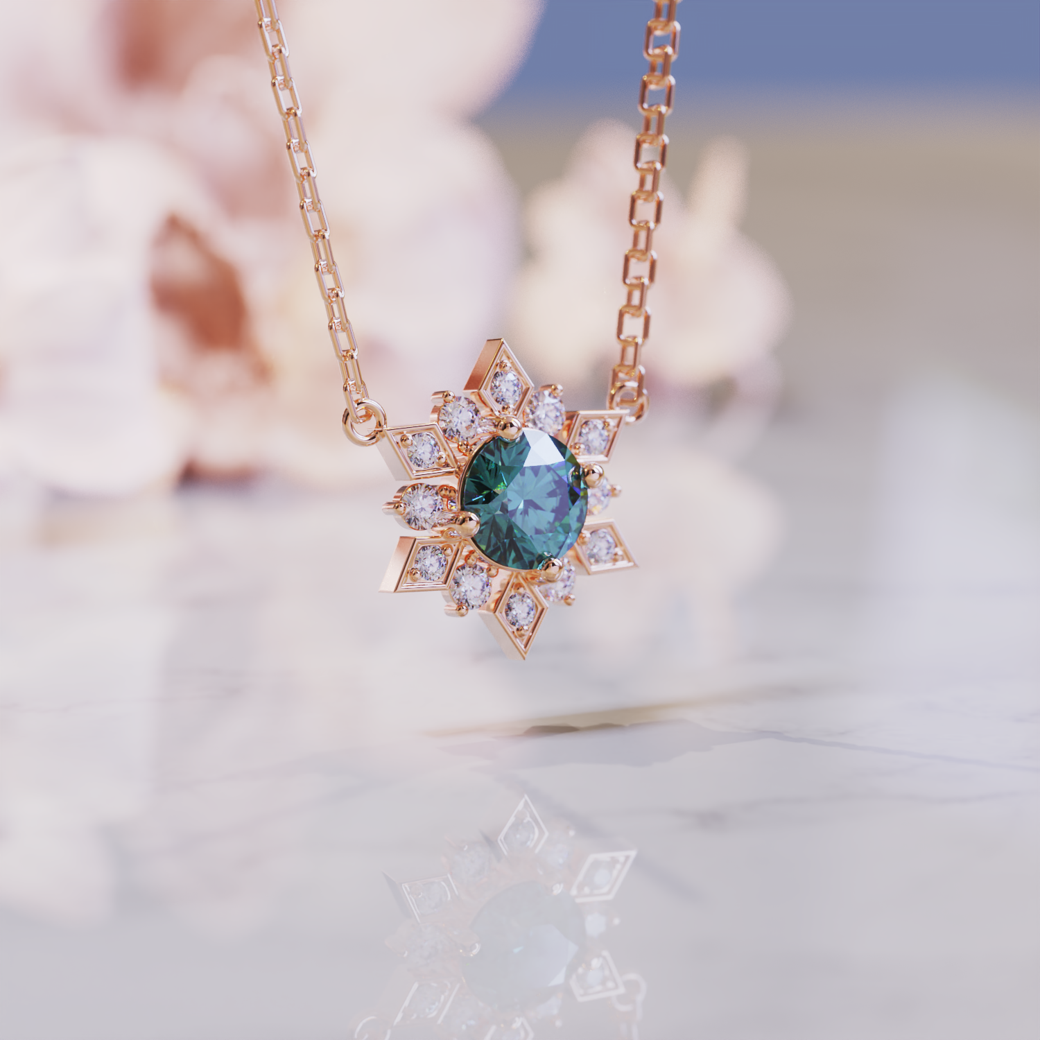 The Briana Alexandrite Necklace