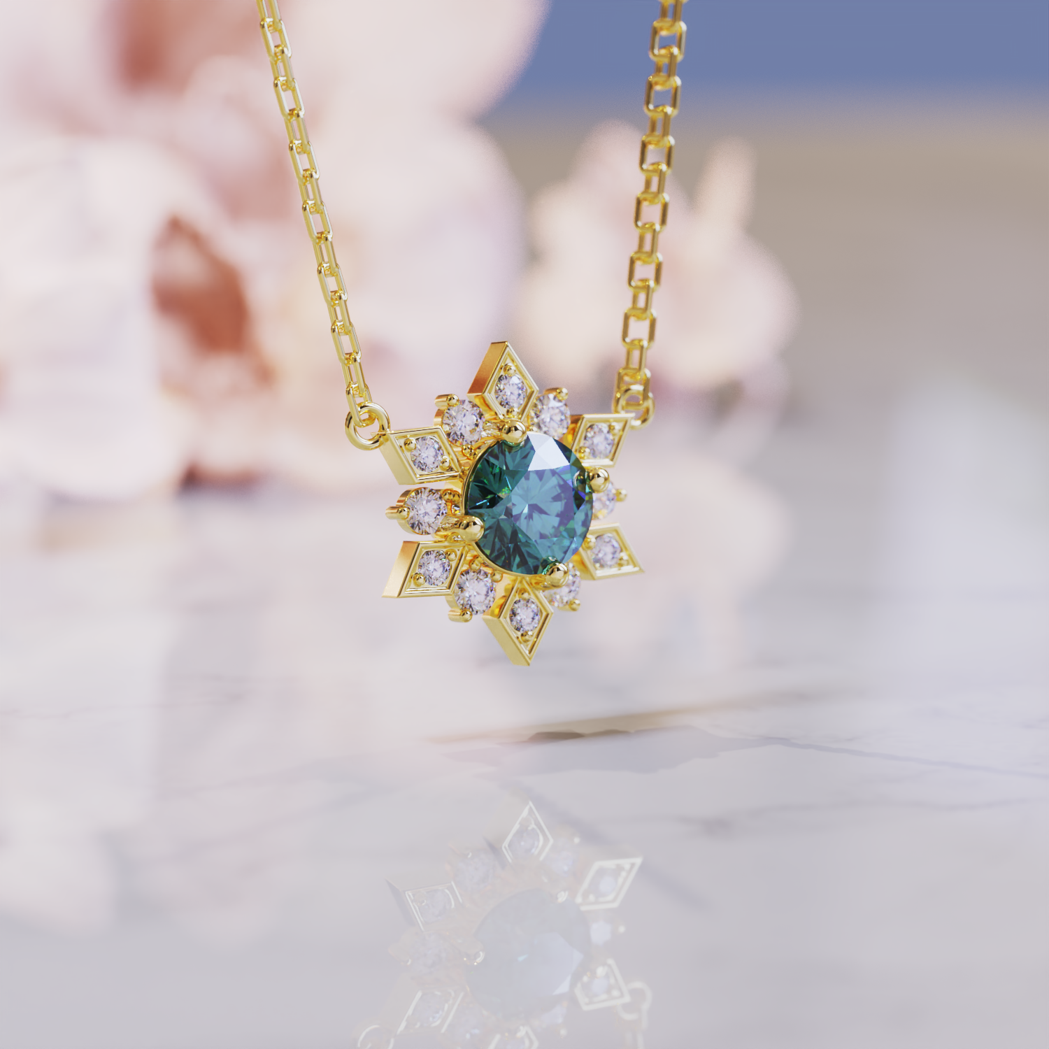 The Briana Alexandrite Necklace