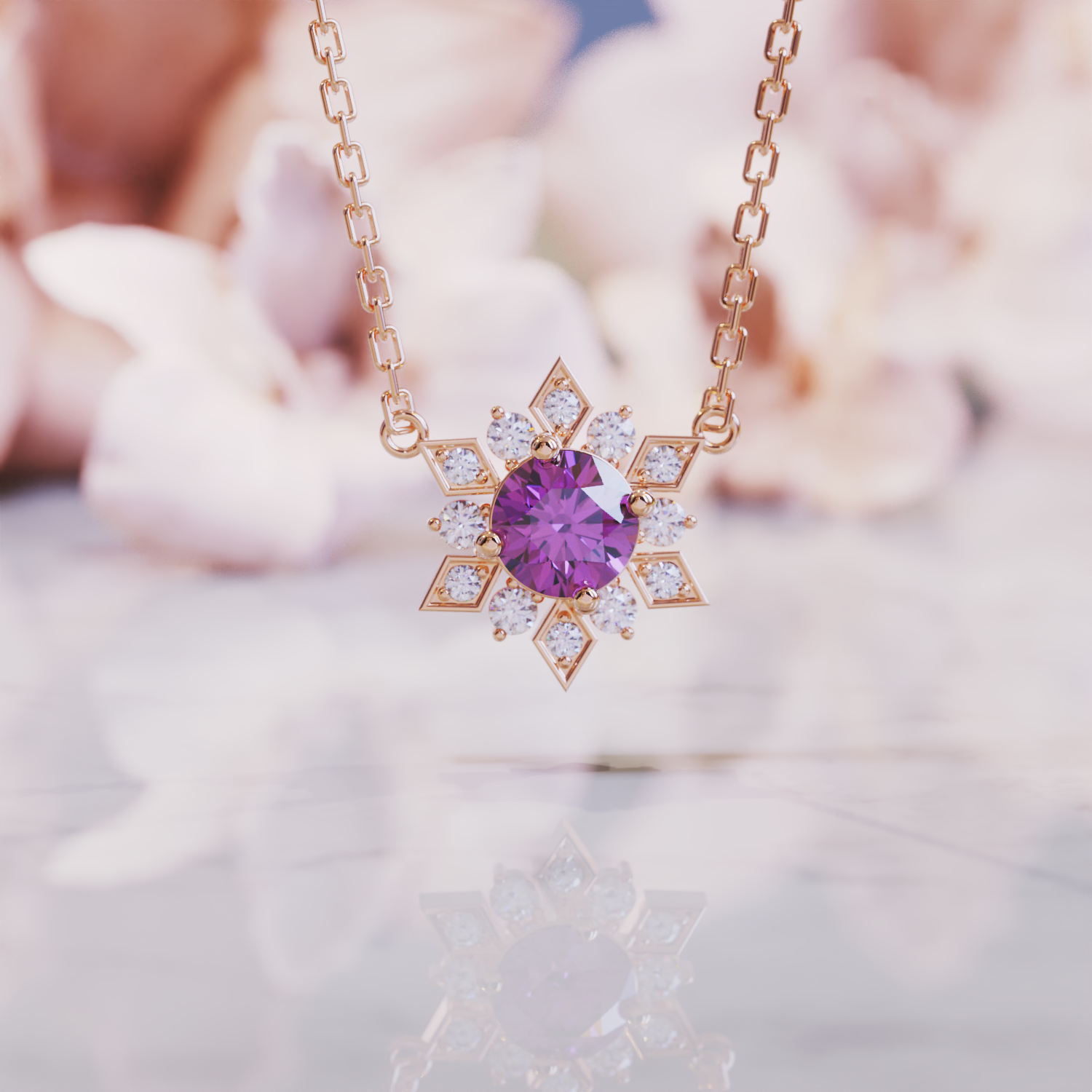 The Briana Alexandrite Necklace