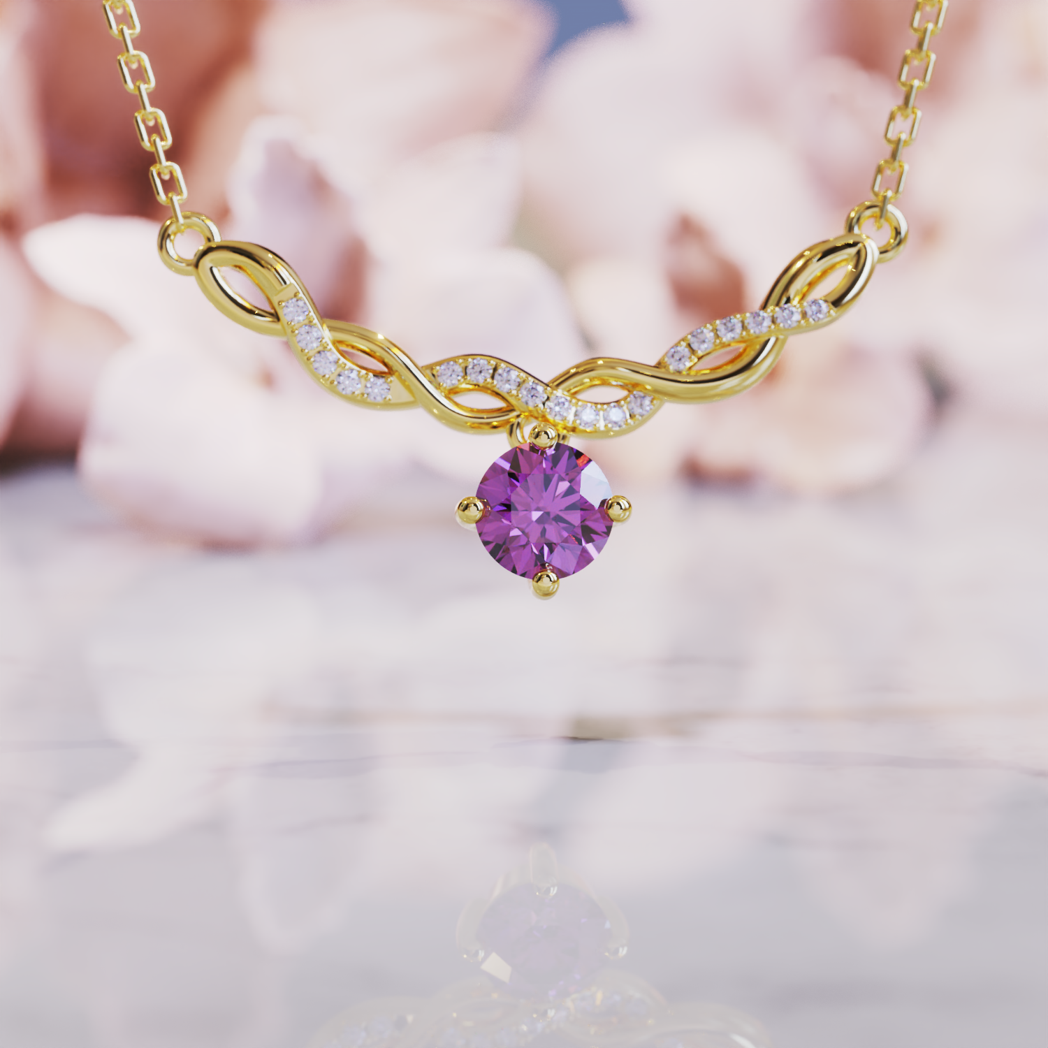 The Jennifer Alexandrite Necklace