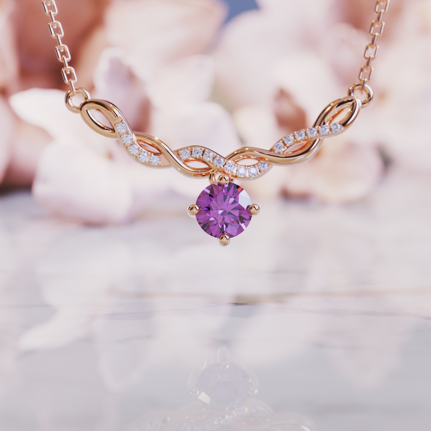 The Jennifer Alexandrite Necklace