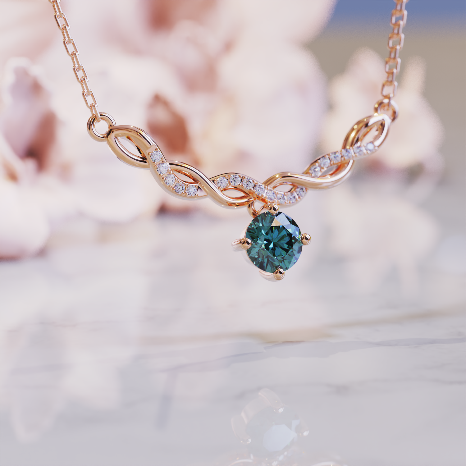 The Jennifer Alexandrite Necklace