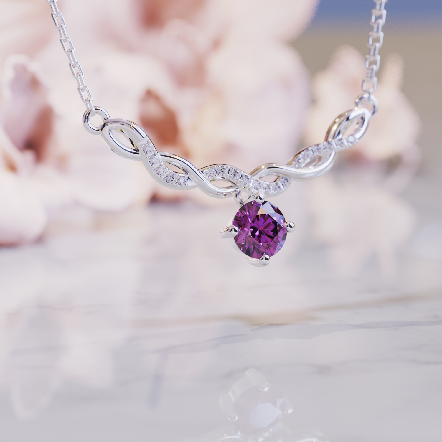 The Jennifer Alexandrite Necklace
