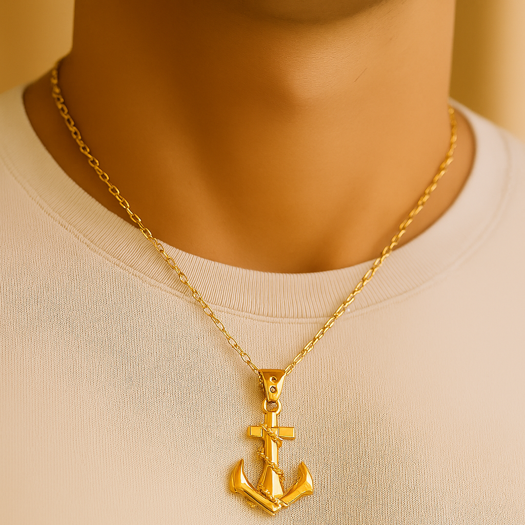 Collar de fénix para hombre - Plata de ley S925