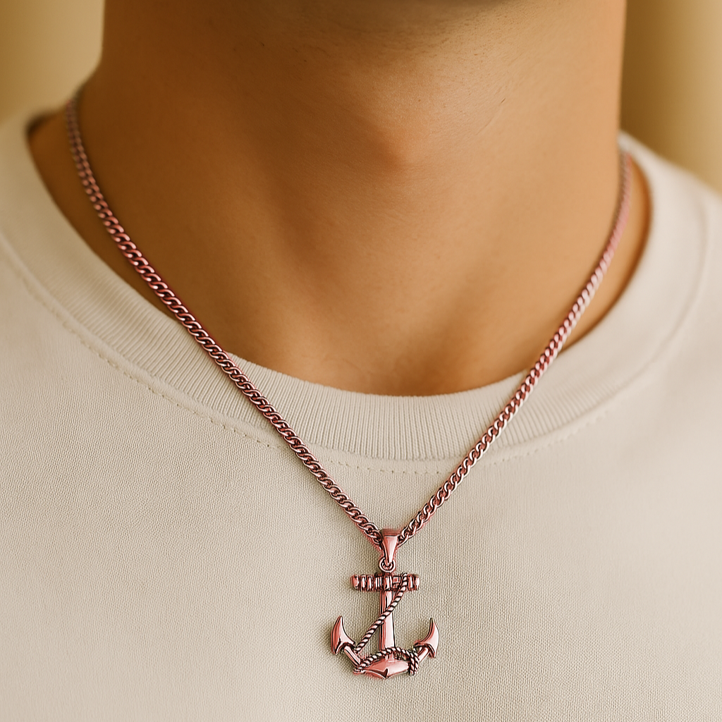 Collar de fénix para hombre - Plata de ley S925