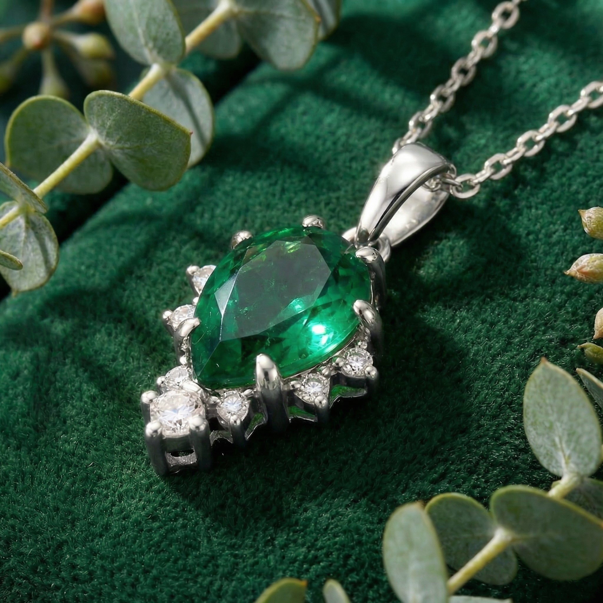 the-elaraea-teardrop-18k-gold-vermeil in silver finish