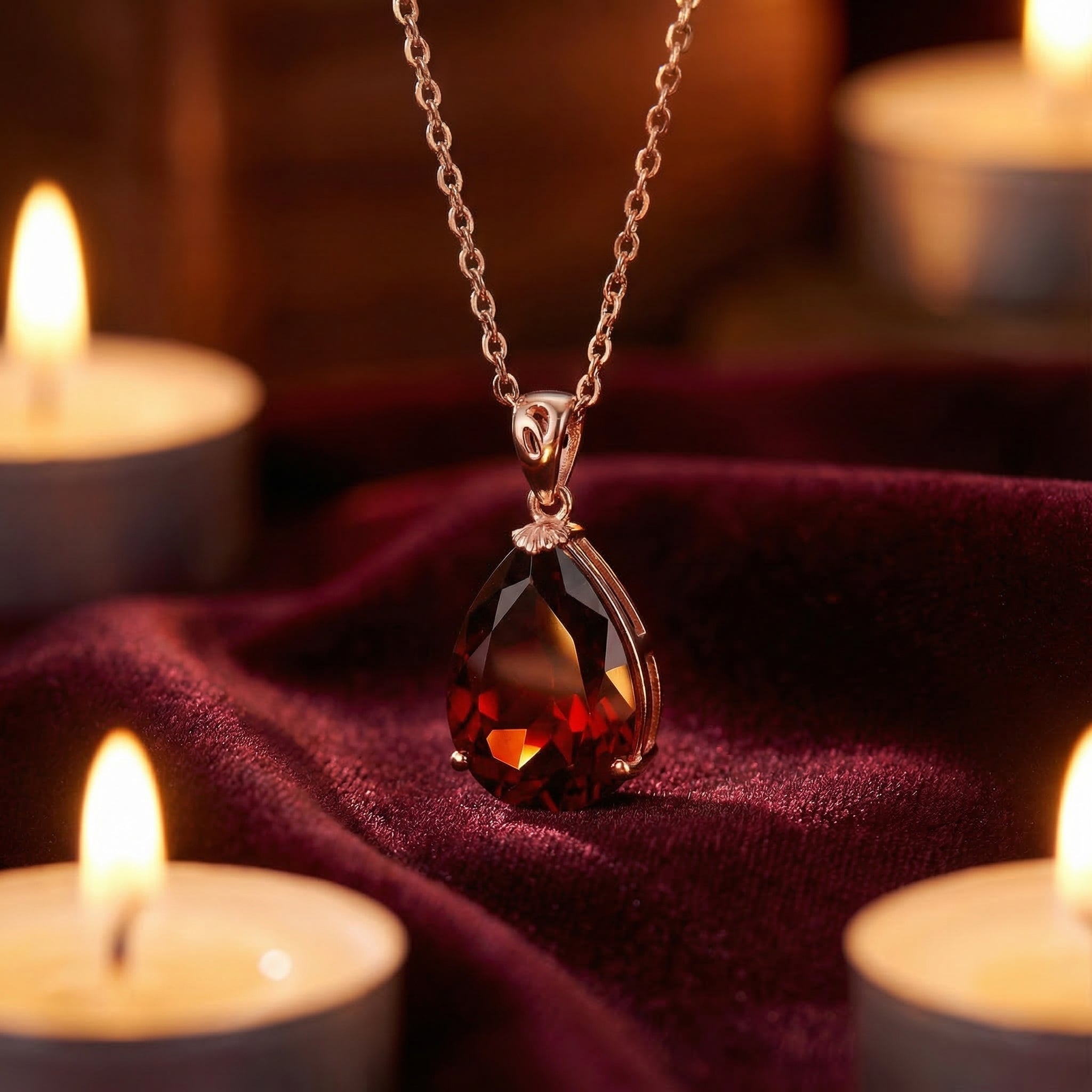 the-seraphia-teardrop-18k-gold-vermeil in rose gold finish