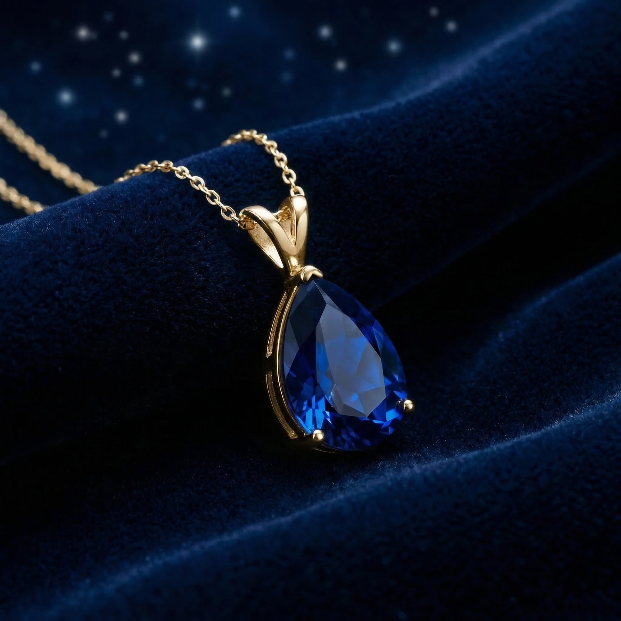 the-thalyssa-pear-pendant-s925-sterling-silver in gold finish