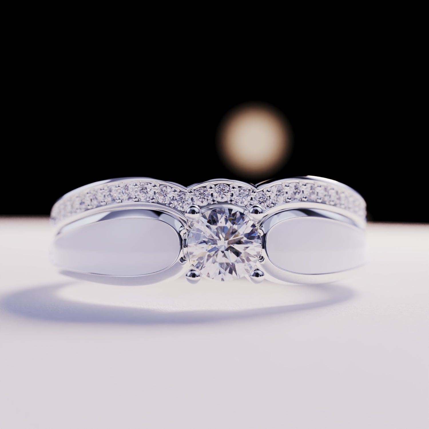 Snow Lagoon: 2 Piece Set Ring - S925 Sterling Silver